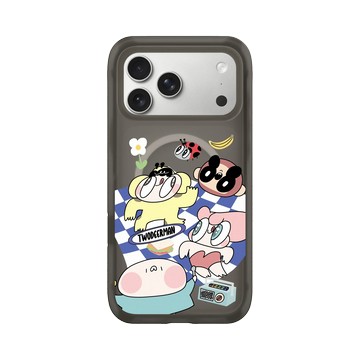 iPhone 17 Pro Max AirX 本質黑 - 鹿人 Twodeerman - 草地野餐小隊