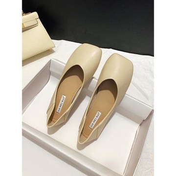 豆豆鞋女鞋2025春秋新款樂福鞋一腳蹬懶人鞋奶奶鞋平底晚晚鞋單鞋