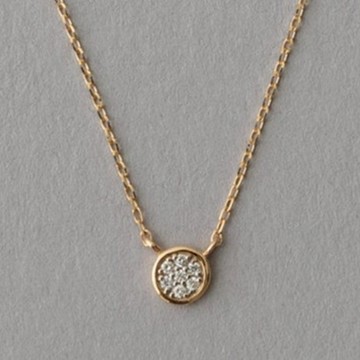 【ete】K10YG Brilliant 璀璨鑽石項鍊