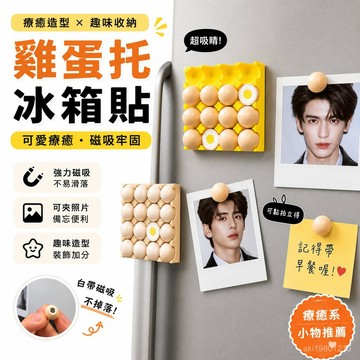 鷄蛋托冰箱貼 雞蛋冰箱貼 鷄蛋磁吸貼 磁吸雞蛋冰箱貼 磁吸冰箱貼 照片磁吸貼 拍立得磁吸貼 創意冰箱貼 迷你雞蛋冰箱貼