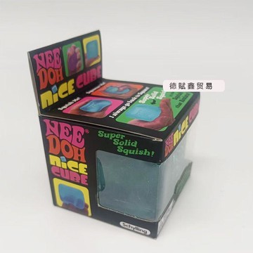 臺灣出🔥🔥Needoh正品清倉麥芽糖冰塊水滴小熊捏捏藍粉紫rosie同款壓力球