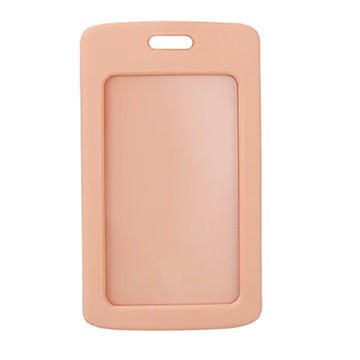 力大牌ABEL舒展超Q彈矽膠證件套/03604/粉桔