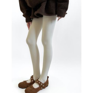 500D秋冬毛圈壓力襪灰色打底褲咖啡色連褲襪顯瘦保暖褲中厚美腿襪