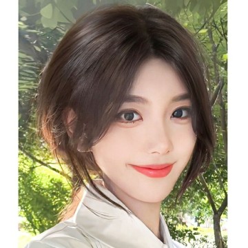 【巴黎精品】現貨+預購 女補髮塊真髮髮片透氣假髮片輕量隱形增髮量假髮接髮-八字瀏海立體蓬鬆4款a1fv29