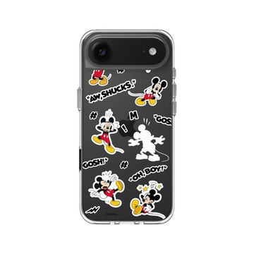 iPhone Air Clear Case（相機按鈕） 透明 - 迪士尼-米奇 Mickey - Sticker-嘿嘿米奇
