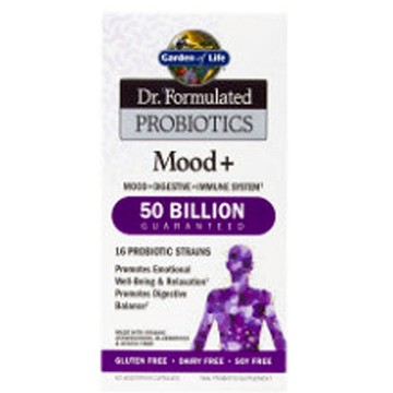 Dr. Formulated Probiotics Mood Plus 60 Caps by Garden of Life