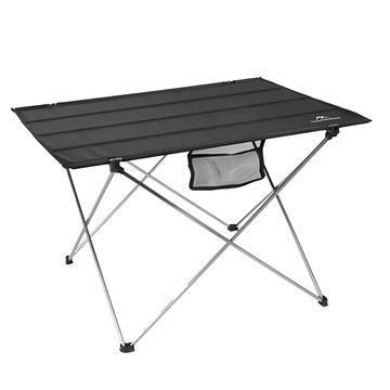 山之客 牛津布桌子 小號 SZK83 戶外露營便攜摺疊桌  黑色  1個