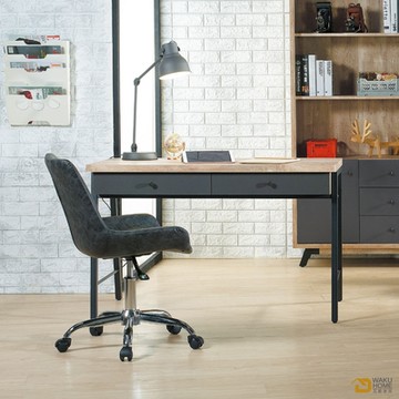 WAKUHOME瓦酷家具 Tara工業風書桌 寬112X深60X高76(公分)