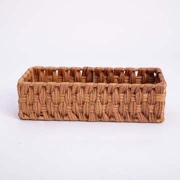 查莉編織收納籃 竹紋細長形