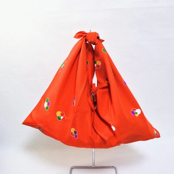 和服布料改造 吾妻袋 環保袋