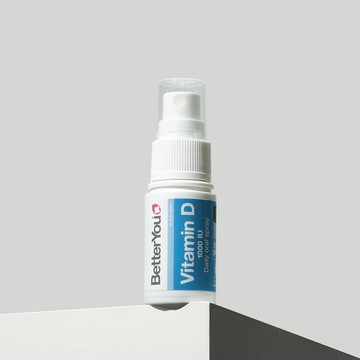 BetterYou Vitamin D 1000IU Daily Oral Spray 15ml (100-use supply)