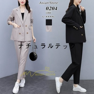 パンツスーツ レディース ビジネスフォーマルスーツ黒 テーラードジャケット スーツ セレモニースーツ 制服入園式 入学式 卒園式 通勤 Ol カーキ 通販 Lineポイント最大get Lineショッピング
