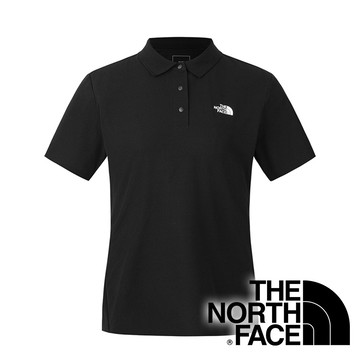 【THE NORTH FACE 美國】女快乾短袖POLO上衣『黑』NF0A8CYZ 戶外 露營 登山 健行 休閒 時尚 快乾 吸濕排汗 短袖 上衣 T恤
