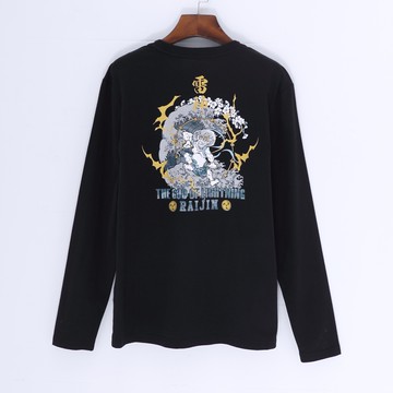 加大濤浪雷神全棉男潮T-O20250