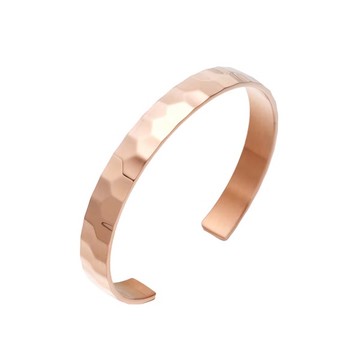 【ULOO】Flash 幾何美學不鏽鋼手環-玫瑰金 UB2000630