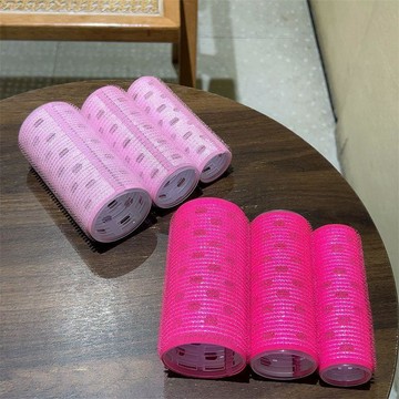 🥇隔日達出💎超仙精緻捲髮捲筒固定神器自粘前額髮夾空氣劉海高顱頂定型