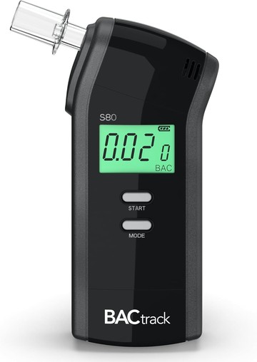 [5美國直購免運] BACtrack S80 Breathalyzer 酒測器 取代 AlcoHAWK 酒精測試器