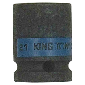 KING TONY 金統立 專業級工具 1/2DR.公制六角氣動標準套筒 21mm  1個