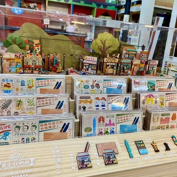 台味生活 復古懷舊 迷你柑仔店 DIY桌上收納組 可與黑松柑仔店搭配擺放成一條迷你台灣老街 猴子設計 TR台灣鐵