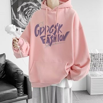 【MLM】連帽刷毛衛衣 帽t 情侶衛衣 ins潮美式字母印花帽t 潮牌寬松衛衣 韓版衛衣 秋冬季百搭衛衣 男生帽t