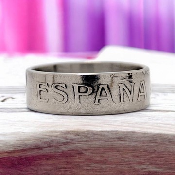 西班牙錢幣戒指, 西班牙女戒, 西班牙錢幣戒指, 西班牙男戒