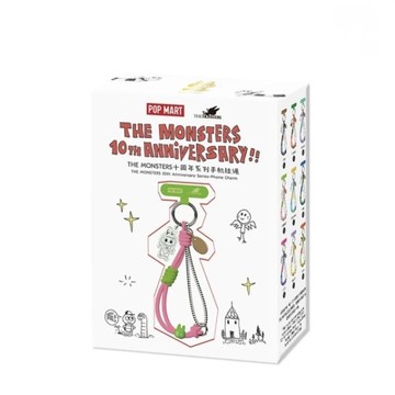 POP MART 泡泡瑪特 THE MONSTERS 十週年系列 手機掛繩
