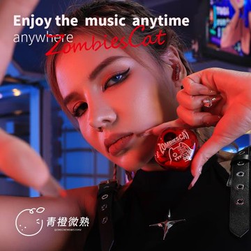 魔鬼貓B2無線藍牙耳機半入耳式降噪迷你小型運動跑步聽歌音樂耳麥