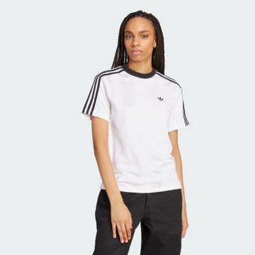 Adidas 愛迪達 Jacquard Tee JV9647 女 T恤 運動上衣 休閒短袖 白 黑 亞版