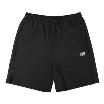 New Balance 涼感短褲 男裝 6吋 台灣製 黑 5862520189