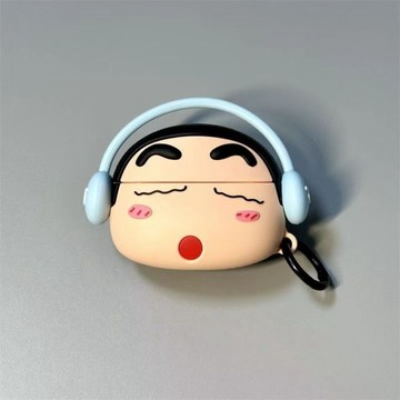 台灣-出貨🔥 創意耳機蠟筆小新airpods4保護套蘋果1/2代無線藍牙耳機殼pro3代