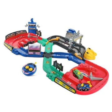 Vtech 嘟嘟車系列-競速遙控賽車軌道組
