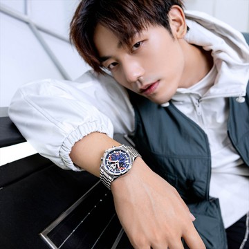 Mark Fairwhale 馬克菲爾 年輕潮流 三針三眼 計時 日期顯示 夜光鋼帶錶 5440