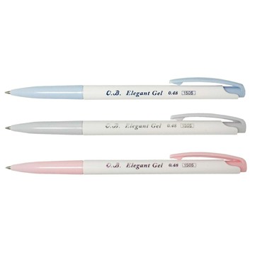 【史代新文具】O.B 1505 0.48mm 自動原子筆 (藍色/黑色/紅色)