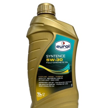 《油工坊》EUROL SYNTENCE 5W30 全合成 汽柴油 機油 C3 504 507 229.52 LL-04