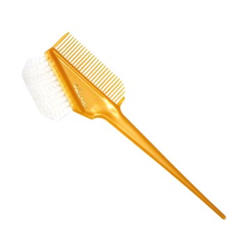 日本 SANBI K-60 幻彩多色專業染髮梳WY黃白 耐染料 不易掉毛 柔順不滑手