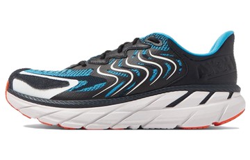 HOKA ONE ONE CLIFTON LS BLACK DIVA BLUE