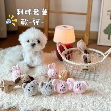 狗狗玩具 小狗玩具球 寵物玩具球 幼犬玩具 寵物磨牙玩具 啃咬bb叫玩具 狗狗彈力球 狗發聲玩具