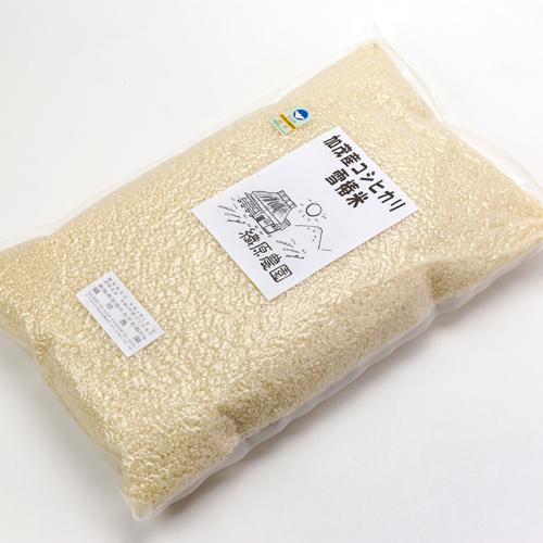 特別栽培米（減農薬・減化学肥料）新潟産コシヒカリ「雪椿米」（従来品種）精米5kg 織原農園 送料無料