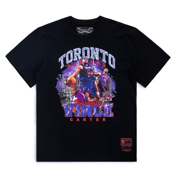Mitchell & Ness NBA Toronto Raptors Vince Carter Bling Tee 黑 短袖 MNTS068TR [台灣現貨]