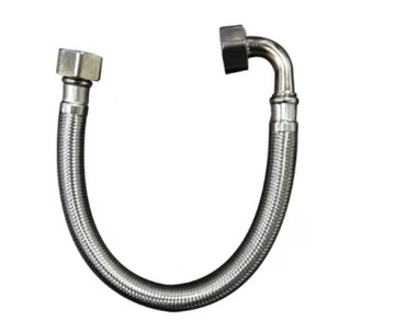 【麗室衛浴】90度4分高壓軟管雙內牙45CM | 60CM