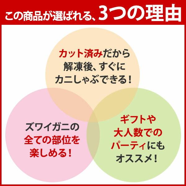 御歳暮 かに ギフト 紅ズワイガニ 1kg かにしゃぶ セット 刺身 カニ しゃぶしゃぶ 海鮮 蟹 足 カット済み 生食用