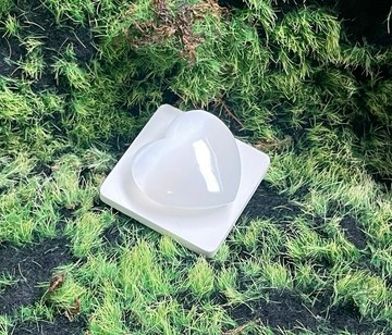 能量可愛高頻率透石膏愛心  淨化 冥想 療癒 平衡脈輪 快速出貨