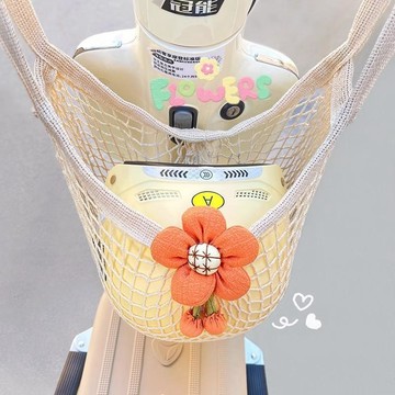 好物直購 熱賣特惠🎈機車網袋 機車置物袋 機車收納袋 機車掛袋 彈力網袋 電動車儲物彈力網兜 前置物袋 收納電動車擋風