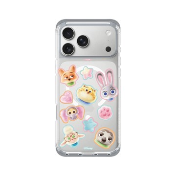 iPhone 17 Pro Max ClearX (MagSafe 兼容) 霜透灰 - Walt Disney Animation Studios - 動物方城市 - 棉花糖