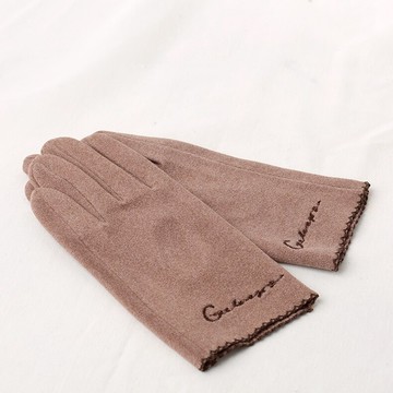 手套女秋冬季熱薄款開車分指保暖冬天學生騎車騎行防風女冬1入