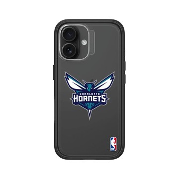 iPhone 16 Mod NX 黑 - NBA - Logo-夏洛特黃蜂 Charlotte Hornets