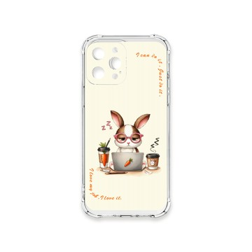 iPhone 13 Pro Max 殼 TRON IPhone 13 PRO MAX 小動物不想上班 四角防摔殼 手機殼