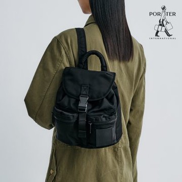 PORTER INTERNATIONAL - 半圓美學SEMI後背包(S) - 黑