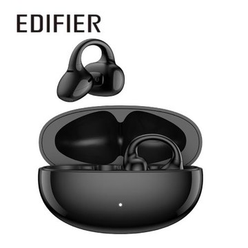 EDIFIER LolliClip 開放式降噪耳夾耳機 黑色