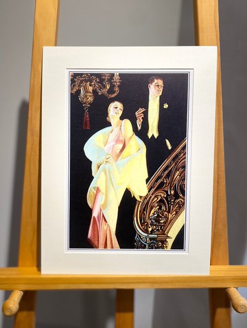 本店獨立印製 - 美國20世紀初VINTAGE  浮華世界精美插畫